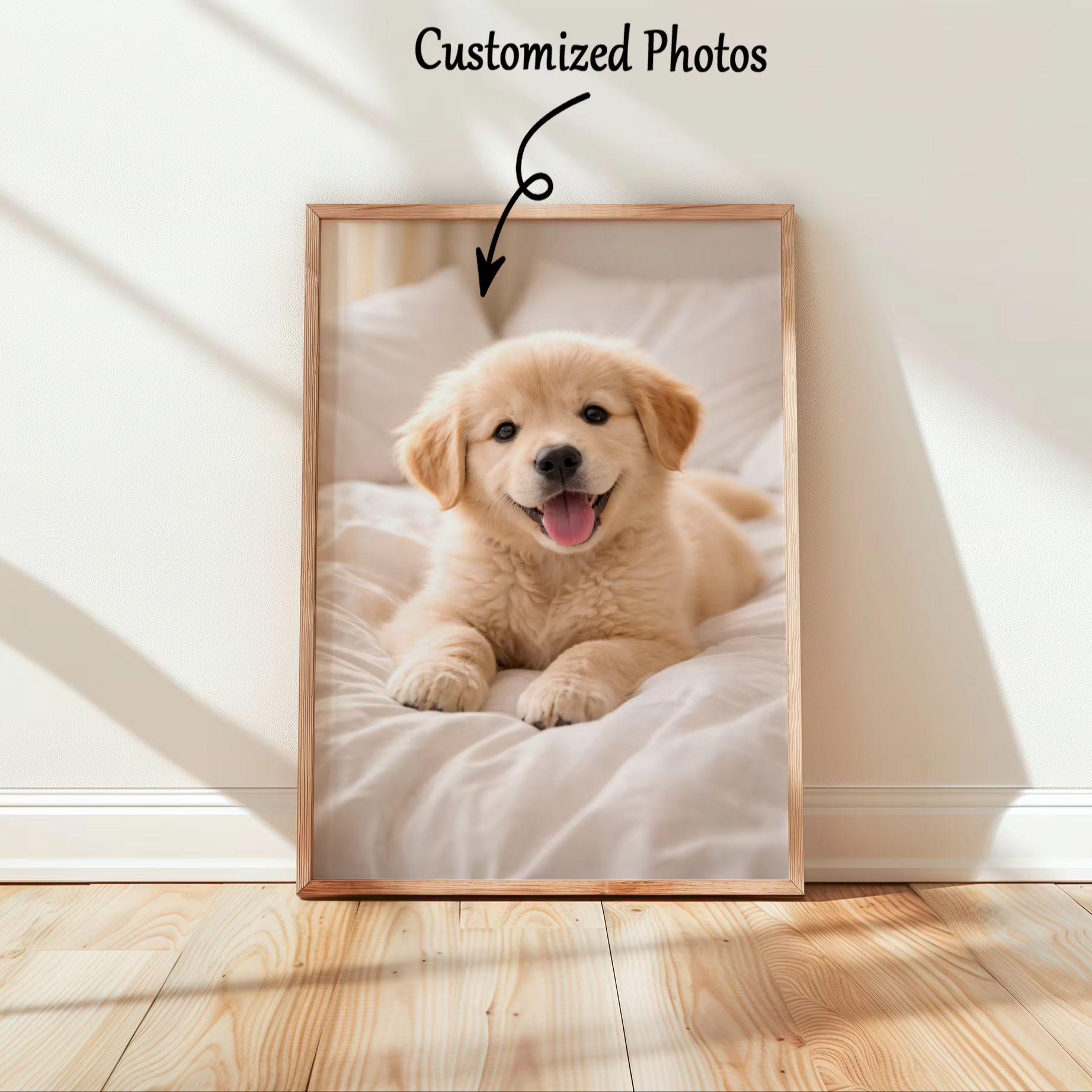 Home Textile - Impression sur toile personnalisée avec photo,