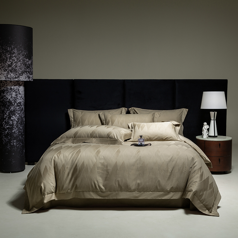 Parure de lit de luxe en jacqu - Home Textiles Premium avis et prix