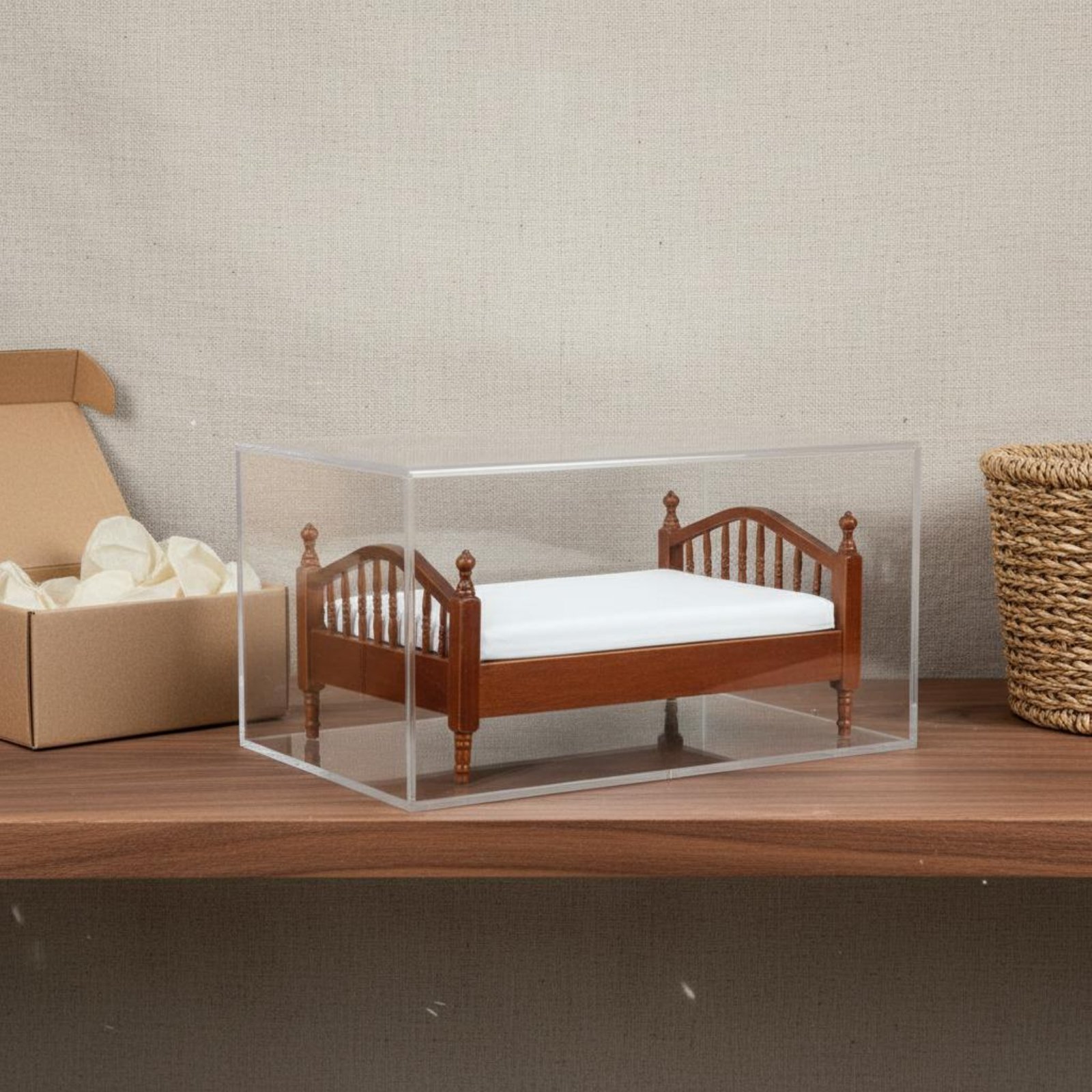 Lit miniature à l'échelle 1:12 - Home Textiles Usa avis et prix